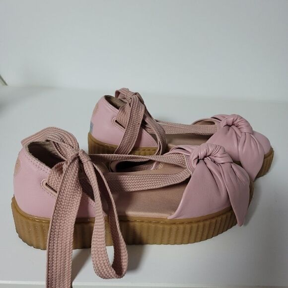 Rihanna's  Fenty X puma bow creeper sandal - Picture 7 of 14